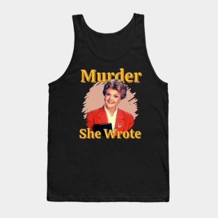 Murder She Wrote Original Aesthetic Tribute 〶 Tank Top